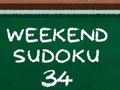 Joc Sudoku de cap de setmana 34  en línia
