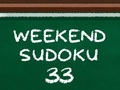 Joc Sudoku de cap de setmana 33  en línia