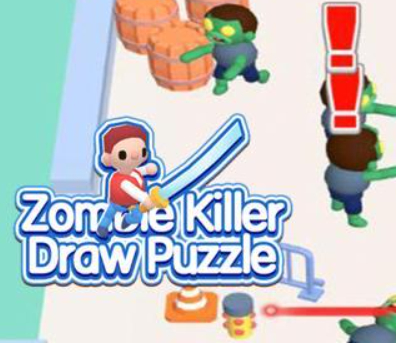 Joc Trencaclosques de dibuix de Zombie Killer  en línia