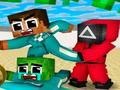 Joc Joc de calamars per a Minecraft  en línia