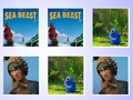 Joc La partida de la targeta de memòria Sea Beast  en línia