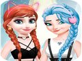 Joc Elsa i Anna es vesteixen de maquillatge  en línia