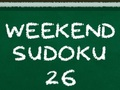 Joc Sudoku de cap de setmana 26  en línia