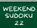 Joc Sudoku cap de setmana 22  en línia