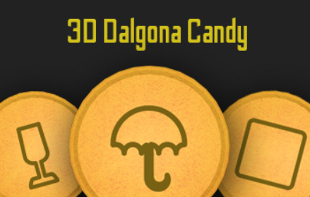 Joc Caramels Dalgona 3D  en línia