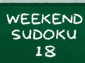 Joc Sudoku cap de setmana 18  en línia