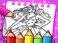 Joc Llibre per pintar Barbie  en línia