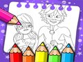 Joc Llibre per pintar Miraculous Ladybug  en línia