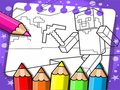 Joc Llibre per pintar de Minecraft  en línia