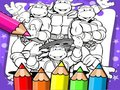 Joc Llibre per pintar de tortugues ninja  en línia