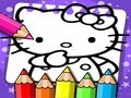 Joc Llibre per pintar Hello Kitty  en línia