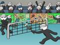 Joc Figura de Stickman: Bàdminton 3 en línia
