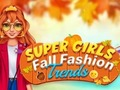 Joc Tendències de moda de tardor Super Girls  en línia