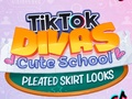 Joc Aspectes de faldilla plissada escolar de TikTok Divas  en línia