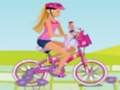 Joc LA BARBIE VA EN BICICLETA  en línia
