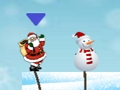 Joc Salt del ninot de neu de Santa  en línia