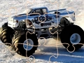Joc Trencaclosques d'hivern Monster Truck  en línia