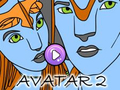 Joc Llibre de colors Avatar 2  en línia