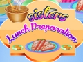 Joc Preparació del dinar de les germanes  en línia