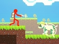 Joc Red Stickman vs Monster School 2 en línia