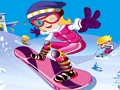 Joc Noia Snowboarder  en línia