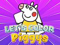 Joc Acolorim Piggys  en línia