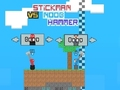 Joc Stickman vs Noob Hammer en línia