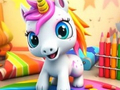Joc Llibre per pintar: Unicorn  en línia