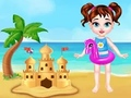 Joc Viatge a la platja de Baby Taylor  en línia