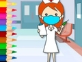 Joc Llibre per pintar: Doctor  en línia