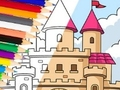 Joc Llibre per pintar: Castell  en línia