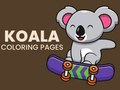 Joc Dibuixos de Koala per pintar  en línia