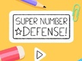 Joc Super defensa dels números  en línia