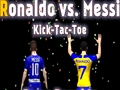 Joc Messi vs Ronaldo Kick Tac Toe en línia