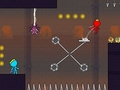 Joc Stickman vermell i blau 2  en línia