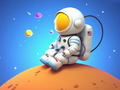 Joc Llibre per pintar: Spaceman assegut  en línia
