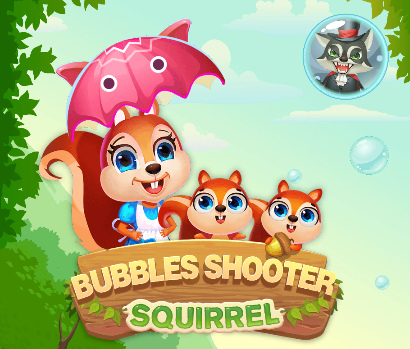 Joc Bubbles Shooter Esquirol  en línia
