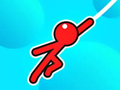 Joc Stickman Hook Swing en línia