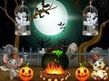 Joc Rescat de fantasmes bessons de Halloween en línia