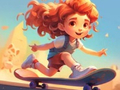 Joc Llibre per pintar: muntar monopatí  en línia