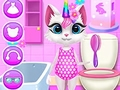 Joc Cura diària de Kitty Unicorn  en línia