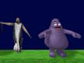 Joc Quan l'àvia es va trobar amb Grimace Shake  en línia