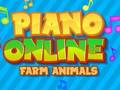 Joc Piano en línia Animals de granja  en línia