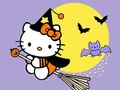 Joc Llibre per pintar: Kitty Halloween  en línia