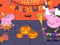 Joc Trencaclosques: Peppa Halloween  en línia