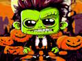 Joc Trencaclosques de Franky i vampirs de Halloween  en línia