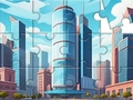 Joc Trencaclosques: edificis de la ciutat  en línia