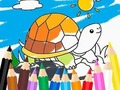 Joc Llibre per pintar: Sunny Turtle  en línia