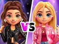Joc L'estil negre vs rosa de Lovie Chic  en línia