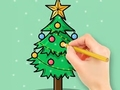 Joc Llibre per pintar: Arbre de Nadal  en línia